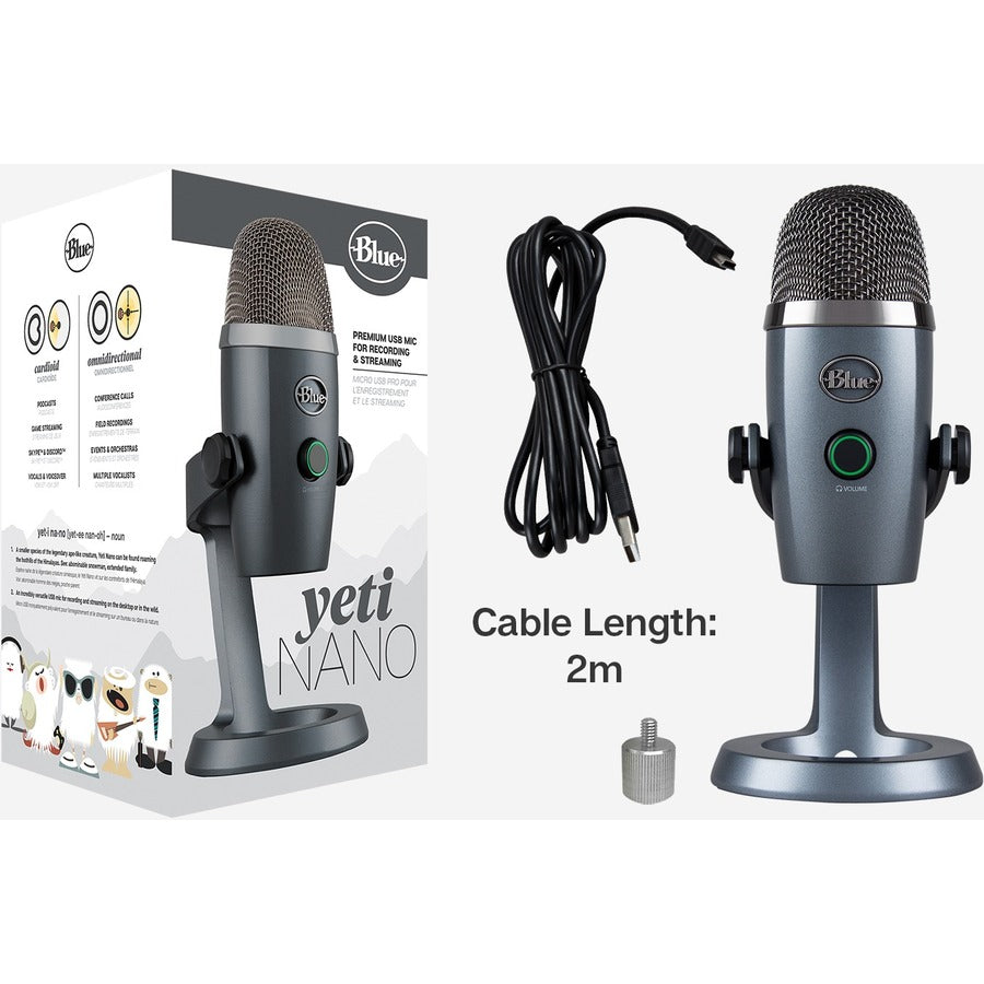 Blue Yeti Nano Wired Condenser Microphone Blue Yeti Nano Wired Condenser Microphone